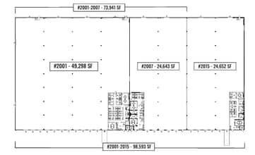 2001-2015 Exchange Dr, Arlington, TX à louer Plan d’étage– Image 1 sur 1
