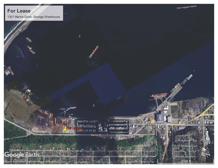 1301 Marine Dr, Port Angeles, WA à louer - Aérien – Image 2 sur 2