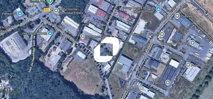 Chemin De La Chap Saint Antoine, Ennery, VDO - Vue aérienne  vue de carte