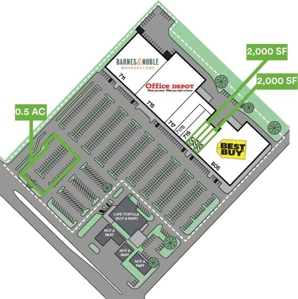 711-805 Texas Ave S, College Station, TX à louer - Photo de l’immeuble – Image 3 sur 7