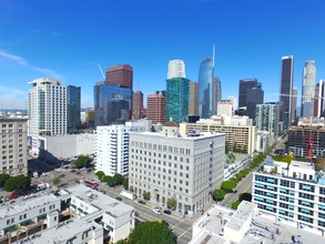 605 W Olympic Blvd, Los Angeles, CA - VUE AÉRIENNE  vue de carte