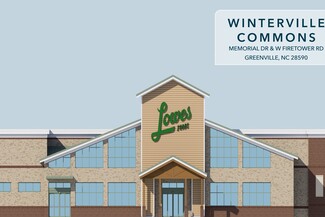 Plus de détails pour 2025 Flora Dr, Winterville, NC - Local commercial à louer