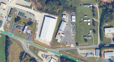 2698 Gibbs Rd, Reidsville, NC - Vue aérienne vue de carte