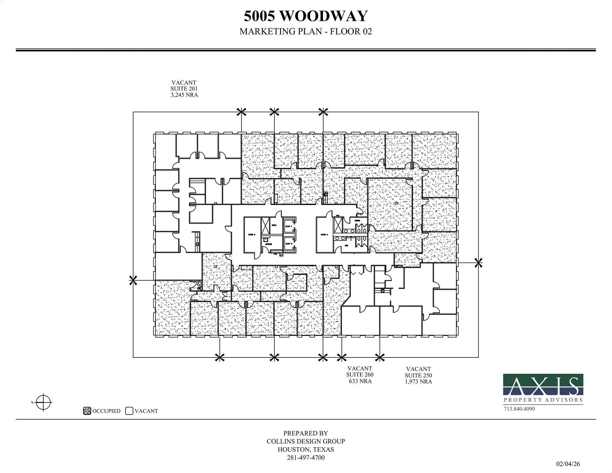 5005 Woodway Dr, Houston, TX à louer Plan de site– Image 1 sur 1