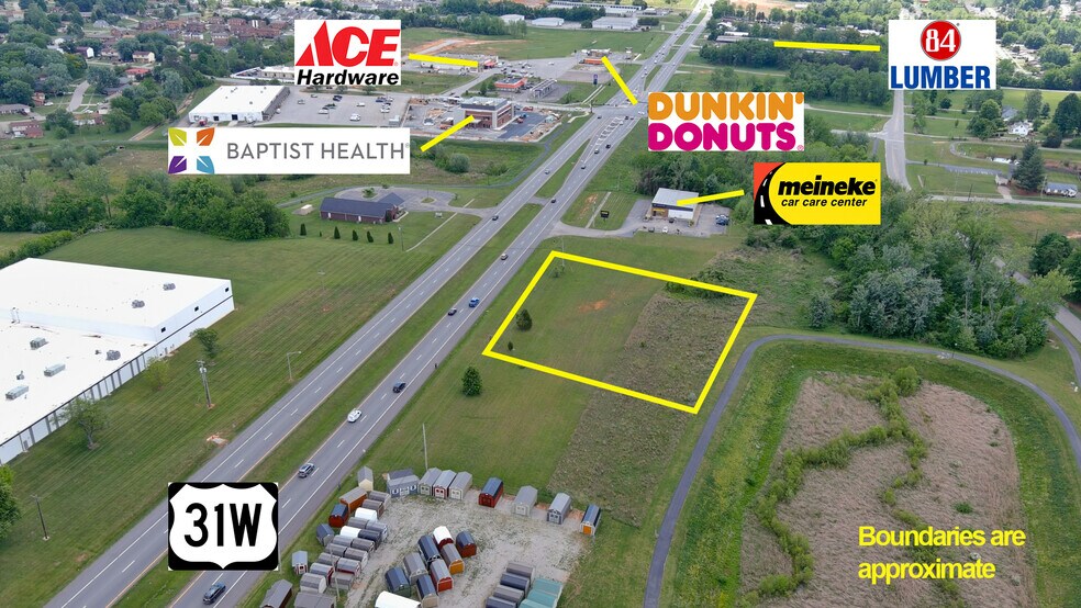 S Dixie - Lot 2 Blvd, Radcliff, KY à vendre - Photo principale – Image 1 sur 13