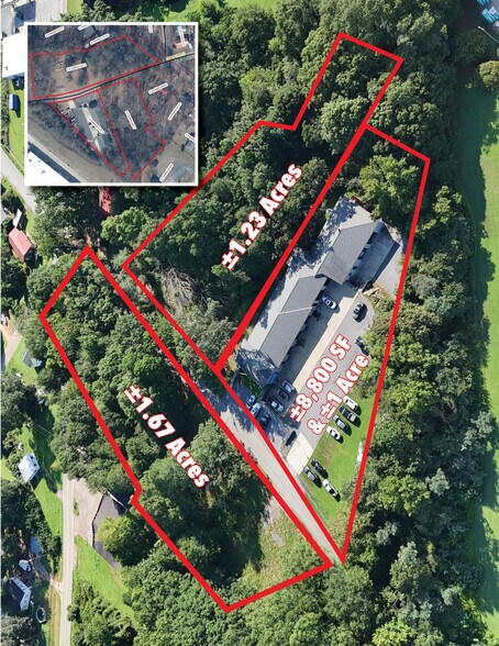 401-403 Frampton St, Anderson, SC à vendre - Aérien – Image 3 sur 4