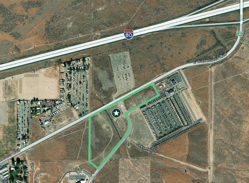 E. Winnemucca Blvd., Winnemucca, NV à vendre - Aérien – Image 2 sur 2