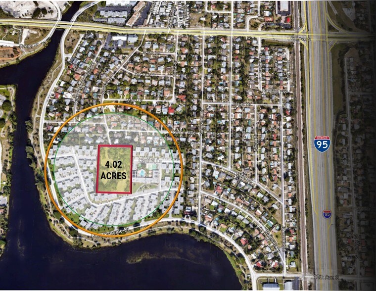 826 Sunset Dr, Lake Worth, FL à vendre - Aérien – Image 3 sur 6
