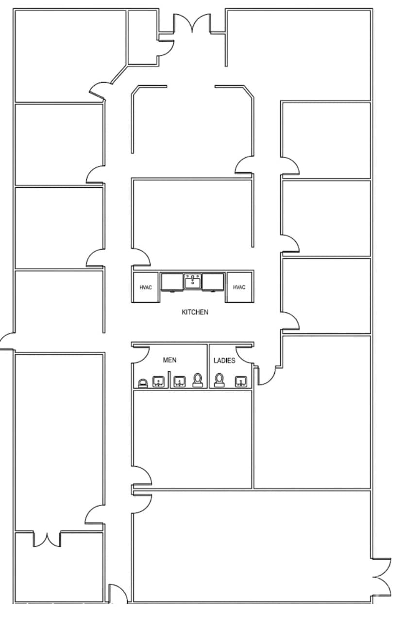 385 Commerce Way, Longwood, FL à louer Plan d’étage– Image 1 sur 2