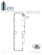 230 Peachtree St NW, Atlanta, GA à louer Plan d’étage– Image 1 sur 1