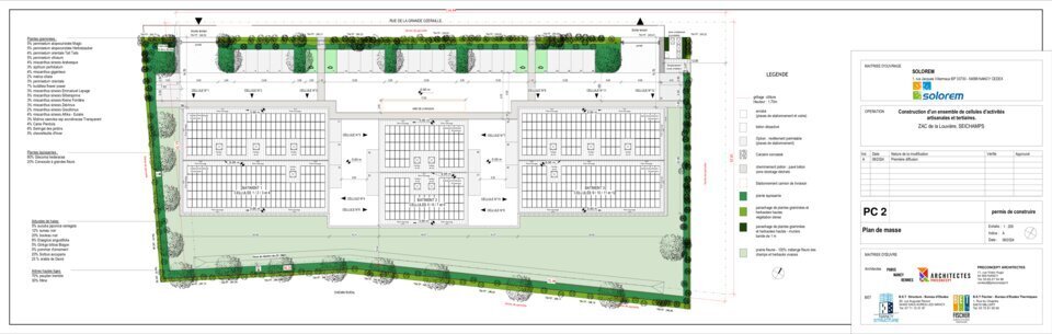 Local d'activités dans Seichamps à vendre - Plan d’étage – Image 3 sur 8