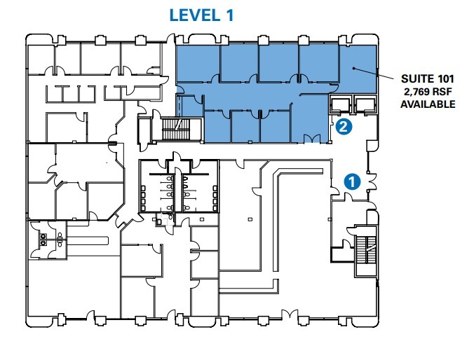 57 W 200 S, Salt Lake City, UT à louer Plan d’étage– Image 1 sur 1
