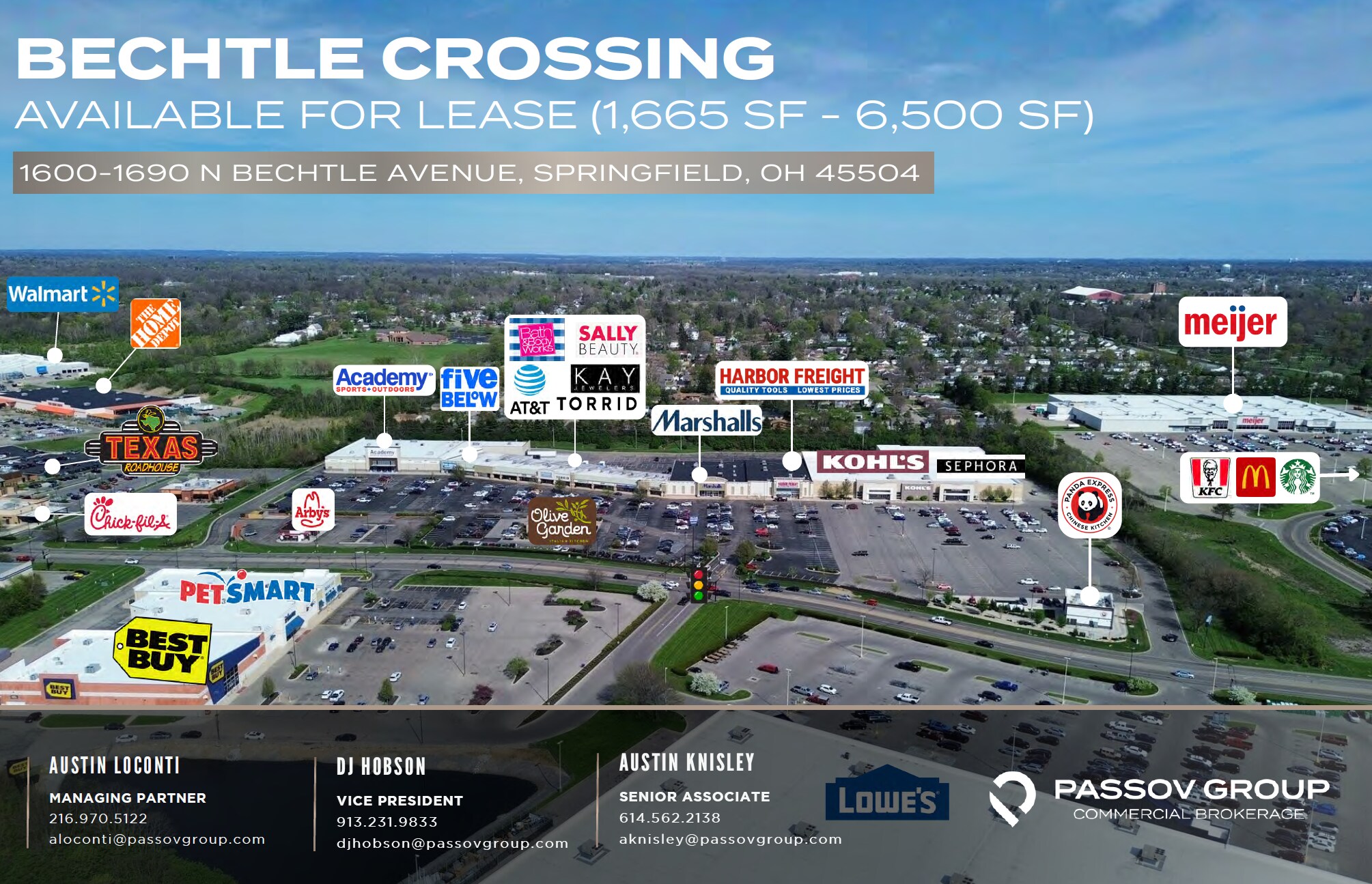 1601-1705 N Bechtle Ave, Springfield, OH à louer Photo principale– Image 1 sur 6