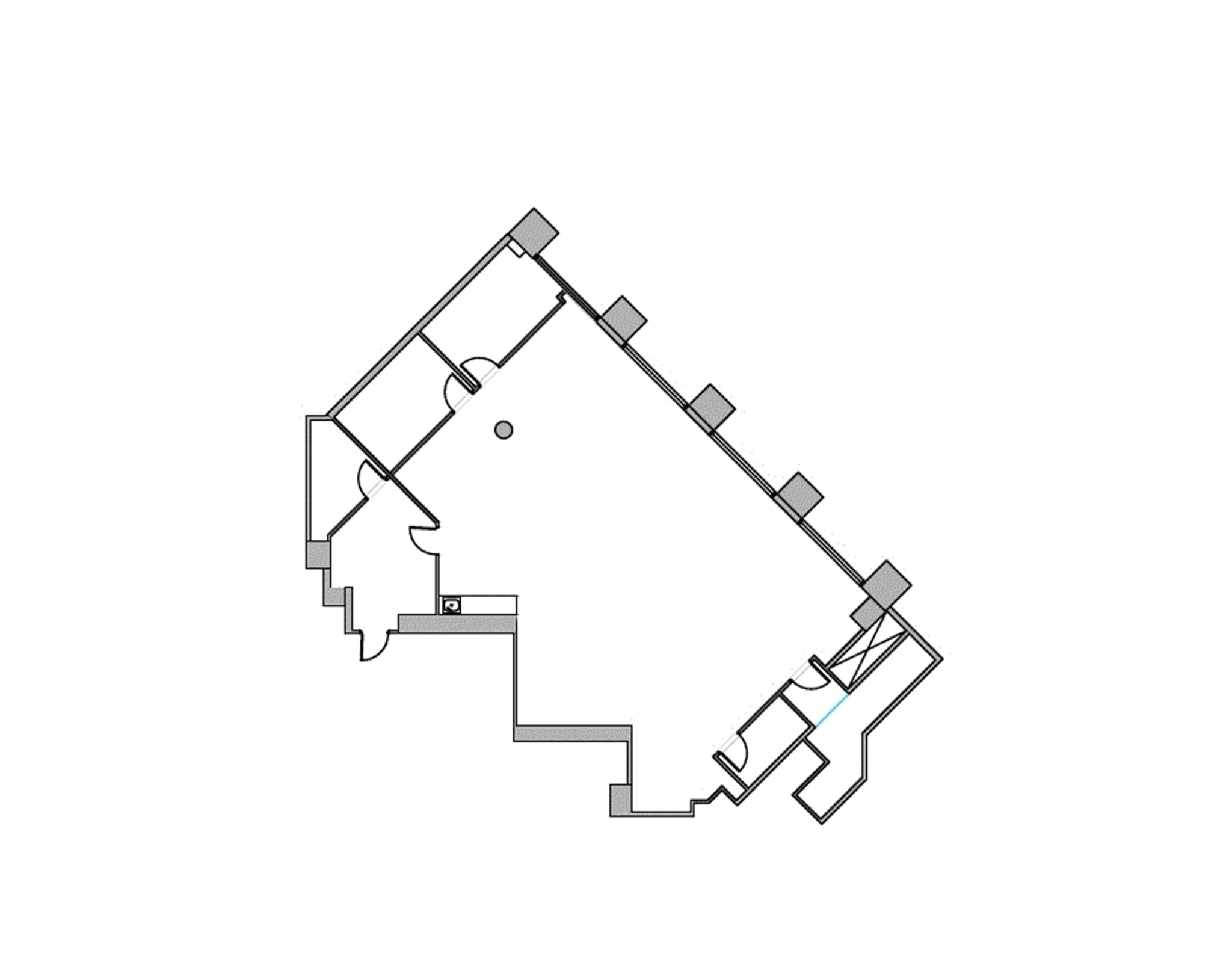 1910 Pacific Ave, Dallas, TX à louer Plan d’étage– Image 1 sur 1