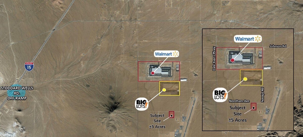 10+ Acres Needham & Navajo Rd & Cerritos Ave, Apple Valley, CA à vendre Photo de l’immeuble– Image 1 sur 3
