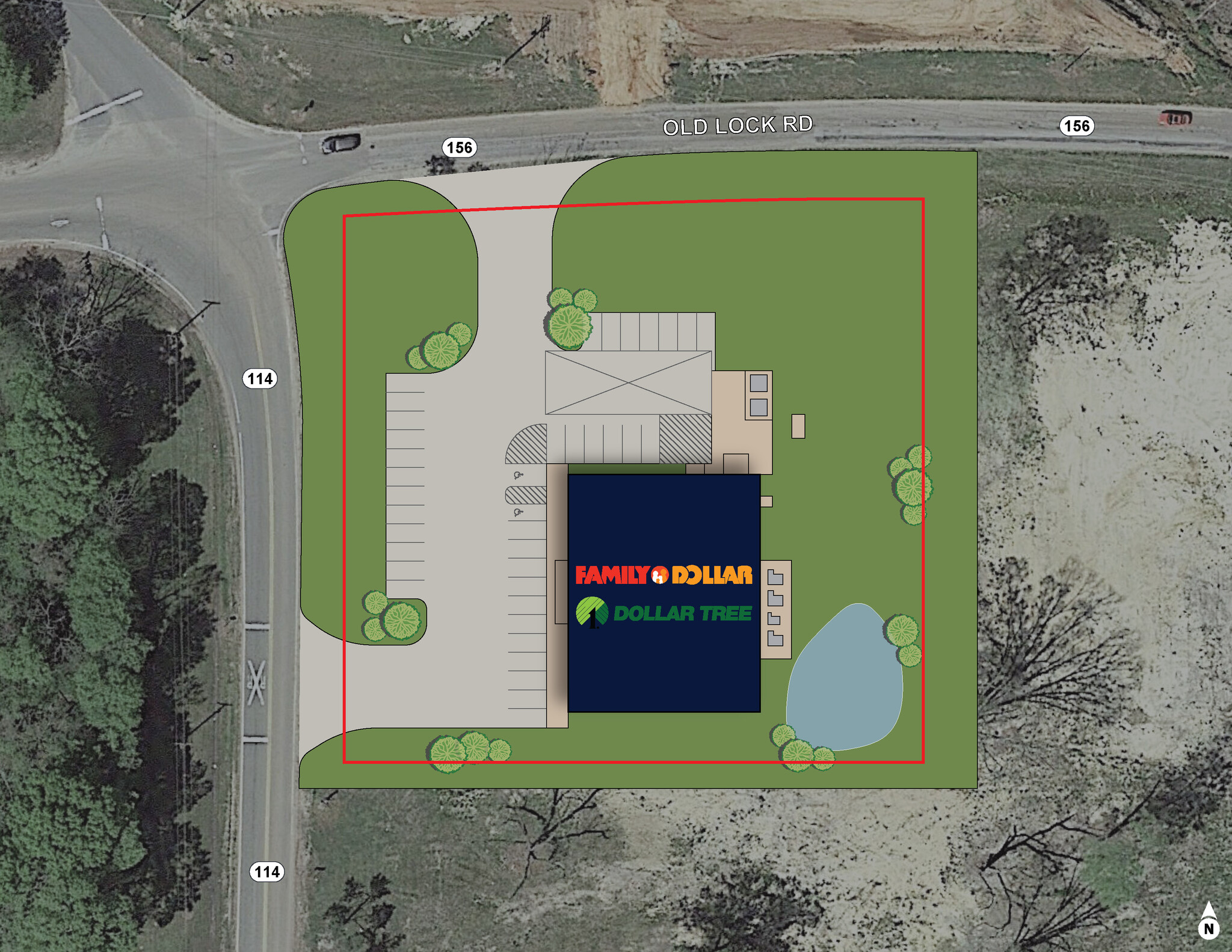 5956 Main St, Pennington, AL à louer Plan de site– Image 1 sur 1