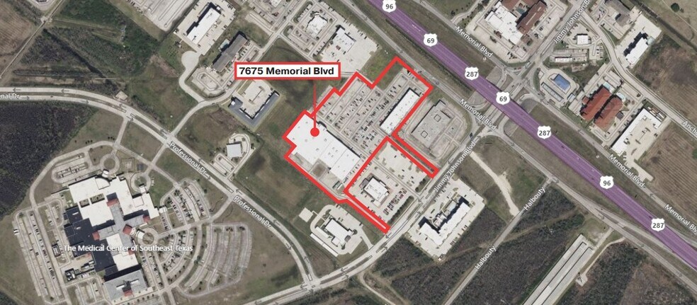 7735-7855 Memorial Blvd, Port Arthur, TX à louer - Photo de l’immeuble – Image 2 sur 3