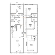 2386 Clower St, Snellville, GA à louer Plan d’étage– Image 1 sur 2