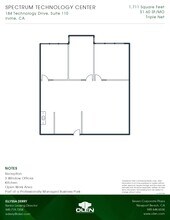 184 Technology Dr, Irvine, CA à louer Plan d’étage– Image 1 sur 1