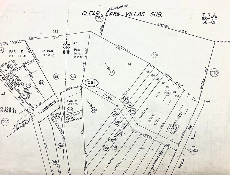 2387-2420 Lakeshore Blvd, Nice, CA à vendre - Photo principale – Image 1 sur 9