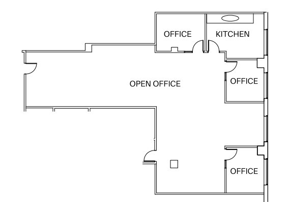 100 Pacifica, Irvine, CA à louer Plan d’étage– Image 1 sur 1