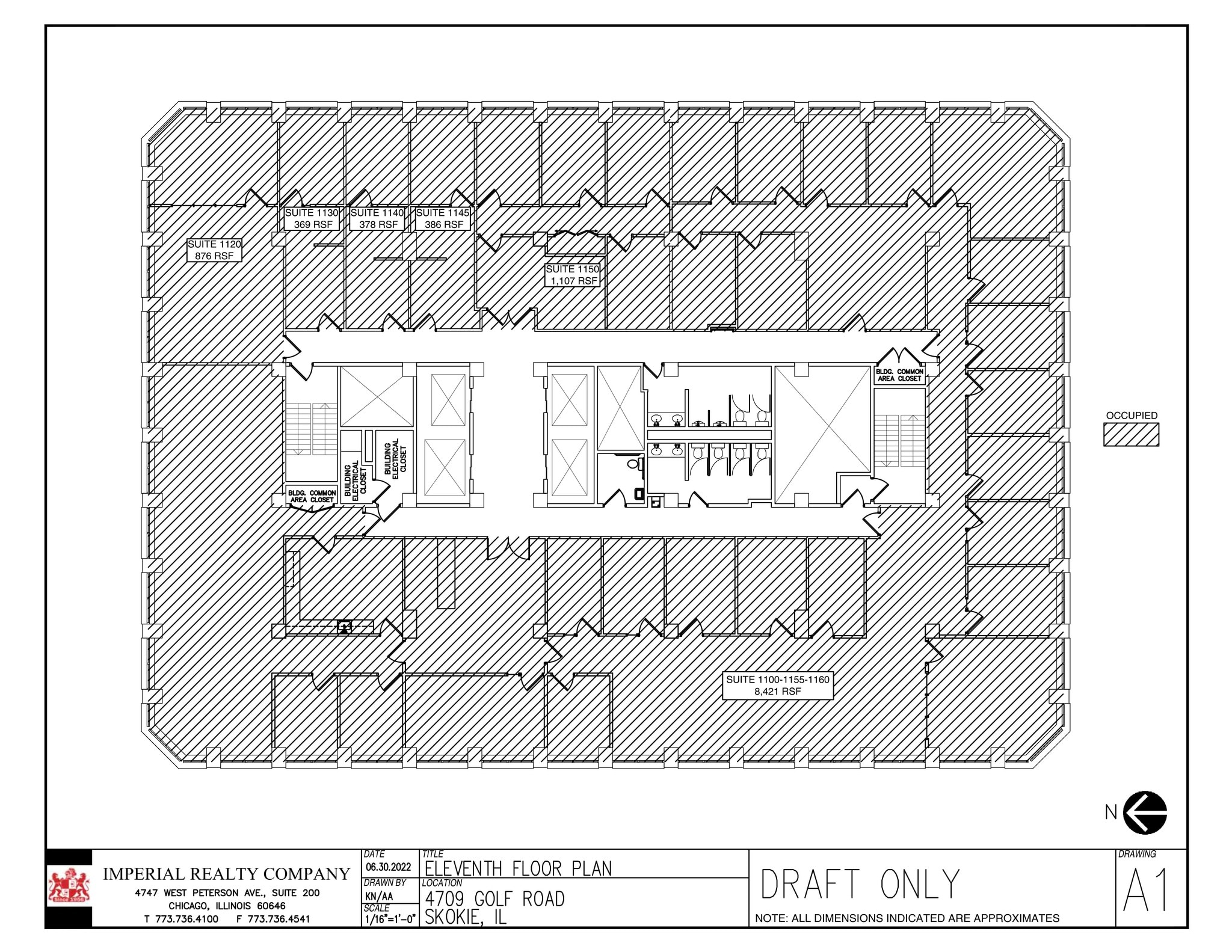 4709-4711 Golf Rd, Skokie, IL à louer Plan de site– Image 1 sur 1