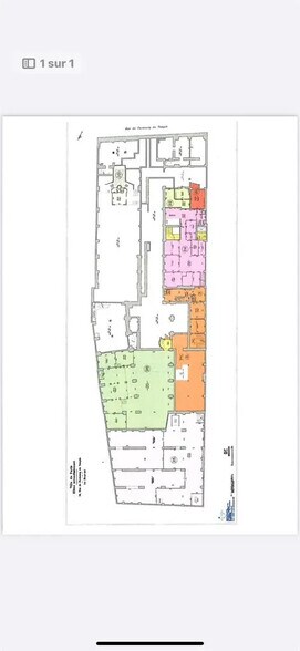 18/20 Rue Du Faubourg Du Temple, Paris à louer - Plan d’étage – Image 1 sur 4