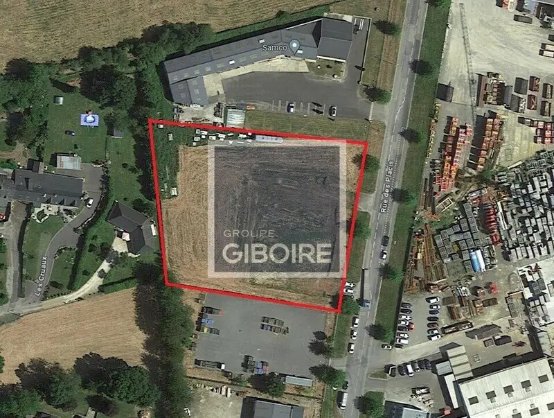 Terrain dans Bourgbarré à vendre Aérien– Image 1 sur 2