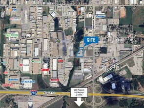 4601 SW 36th St, Oklahoma City, OK - Vue aérienne vue de carte