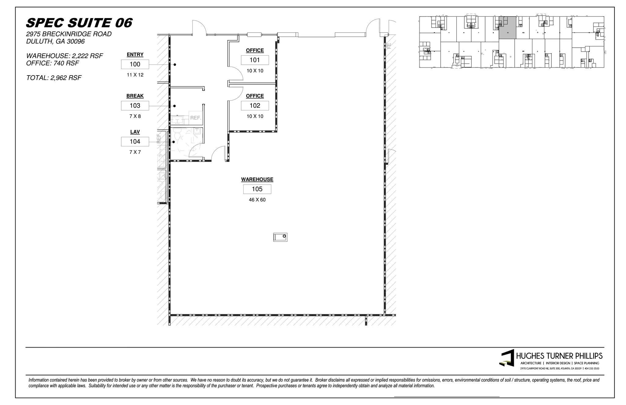 2975 Breckinridge Blvd, Duluth, GA à louer Plan de site– Image 1 sur 1
