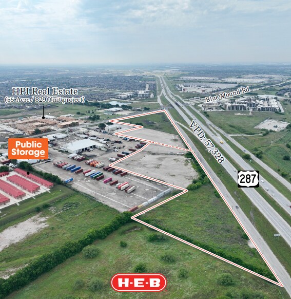 10233 Blue Mound Rd & 10600 Highway 287, Fort Worth, TX à louer - Photo de l’immeuble – Image 2 sur 3