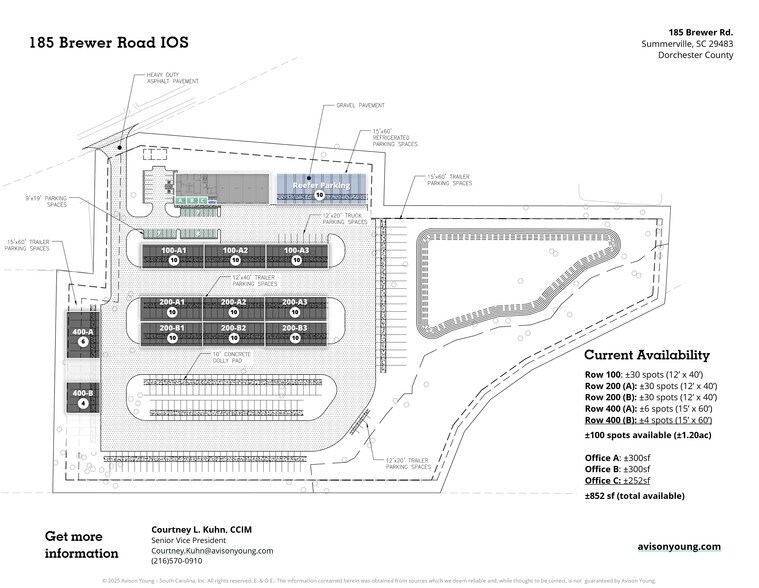 185 Brewer Road Rd, Summerville, SC à louer - Photo de l’immeuble – Image 3 sur 10