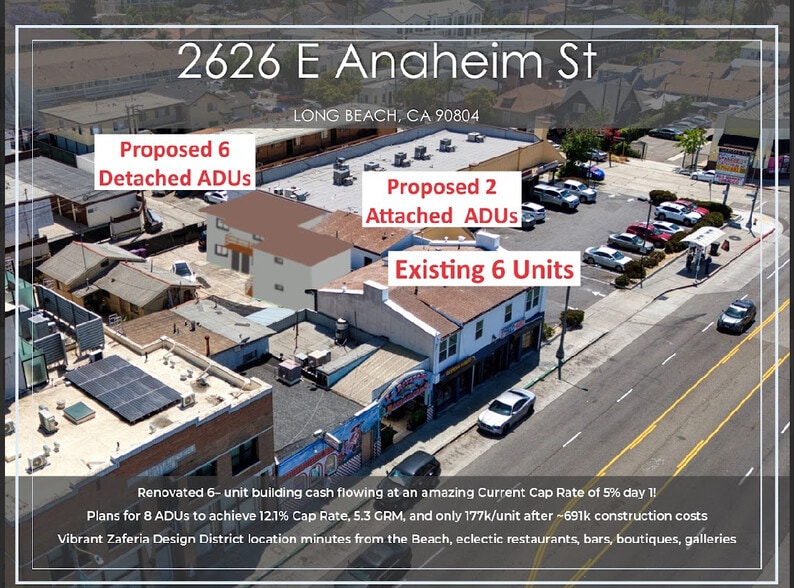 2626 E Anaheim St, Long Beach, CA à vendre - Photo de l’immeuble – Image 1 sur 14