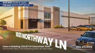 Plus de détails pour 1031 Northway Ln, Laredo, TX - Industriel/Logistique à vendre