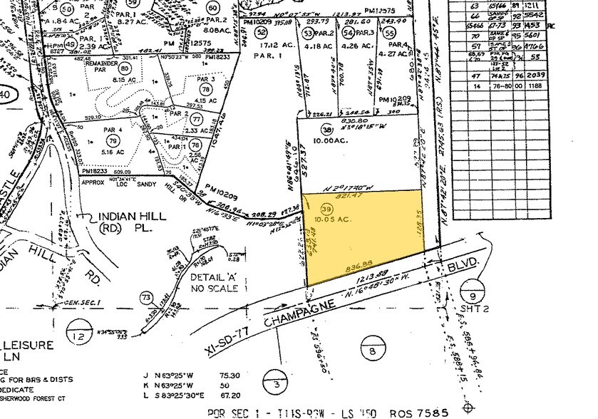 29255 Champagne Blvd, Escondido, CA à vendre - Plan cadastral – Image 2 sur 2