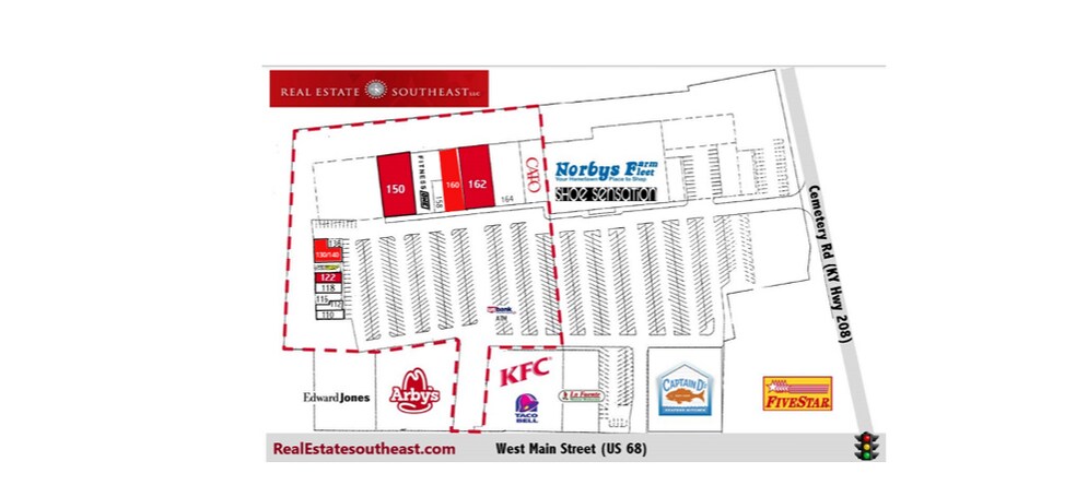 700 W Main St, Lebanon, KY à louer - Plan de site – Image 3 sur 3