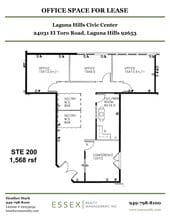 24031-24035 El Toro Rd, Laguna Hills, CA à louer Plan de site– Image 1 sur 1