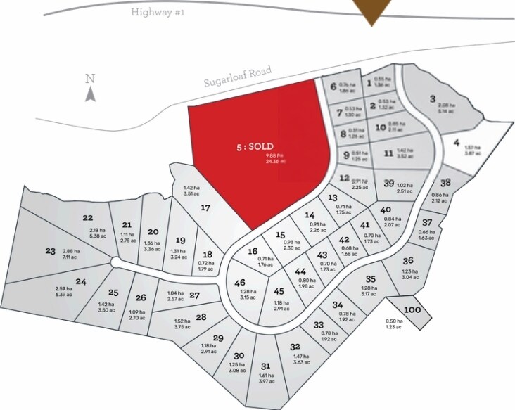 3175 Sugarloaf Road Rd, Kamloops, BC à vendre - Plan cadastral – Image 1 sur 1