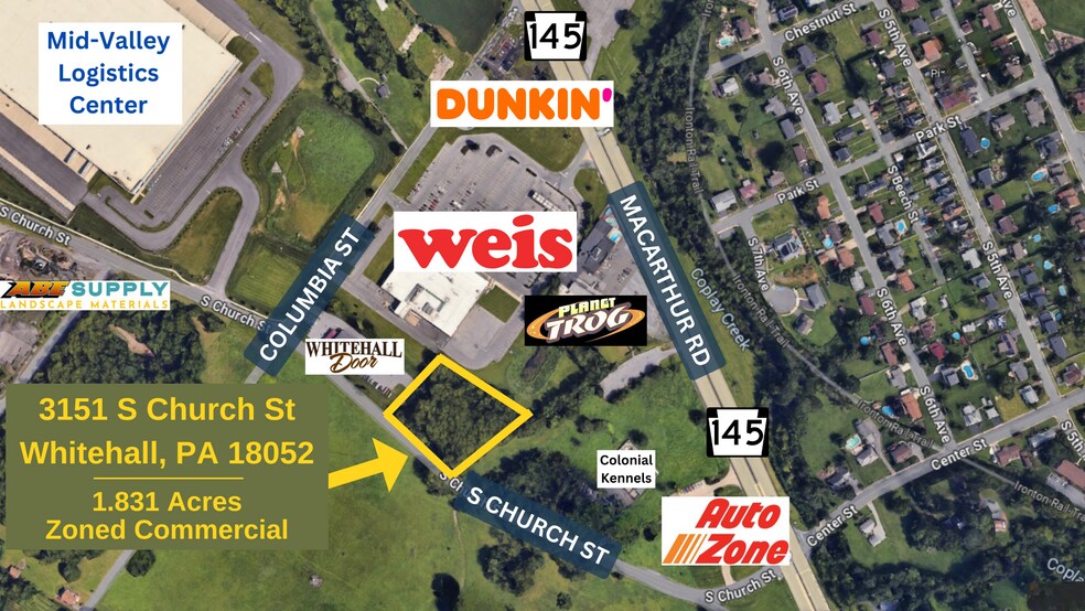 3151 S Church St, Whitehall, PA à vendre - Photo de l’immeuble – Image 1 sur 6