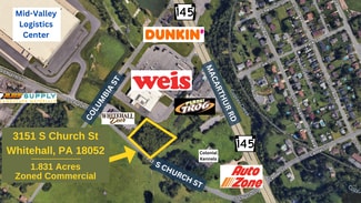 Plus de détails pour 3151 S Church St, Whitehall, PA - Terrain à vendre