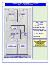 11003 Resource Pky, Houston, TX à louer Plan d’étage– Image 2 sur 4