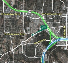 1000 S Nolen Dr, Grapevine, TX - VUE AÉRIENNE vue de carte - Image1