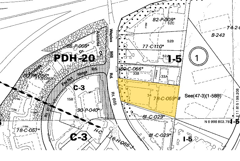 11242 Waples Mill Rd, Fairfax, VA à louer - Plan cadastral – Image 2 sur 4
