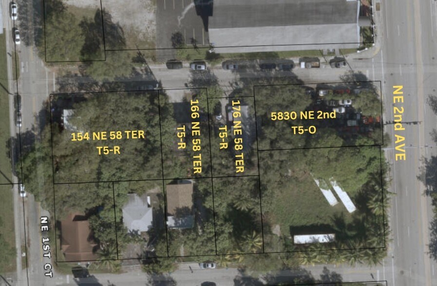 5830 NE 2nd Ave, Miami, FL à vendre - Aérien – Image 1 sur 2