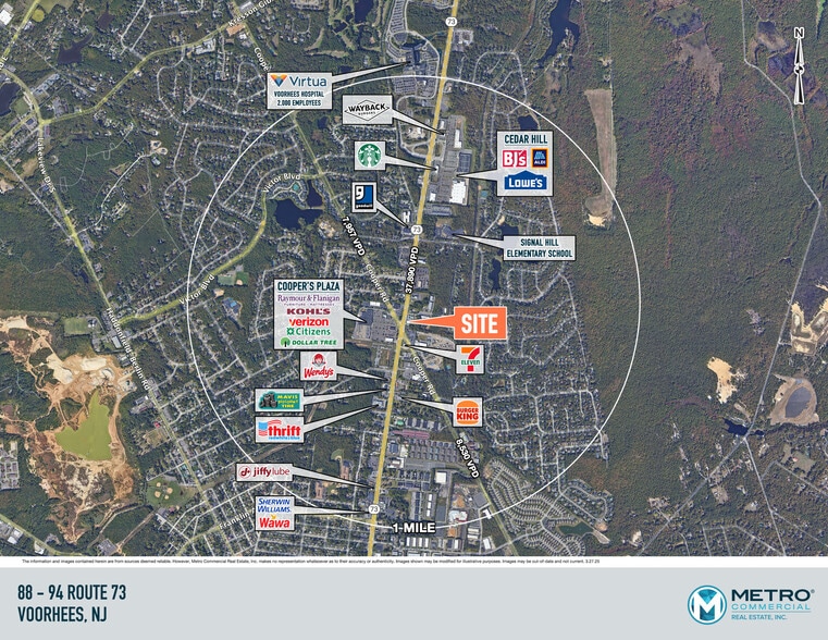 88-94 Route 73, Voorhees, NJ à vendre - Photo de l’immeuble – Image 2 sur 3