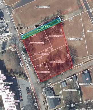 Plus de détails pour 100 Thruston St, Greenville, SC - Terrain à vendre