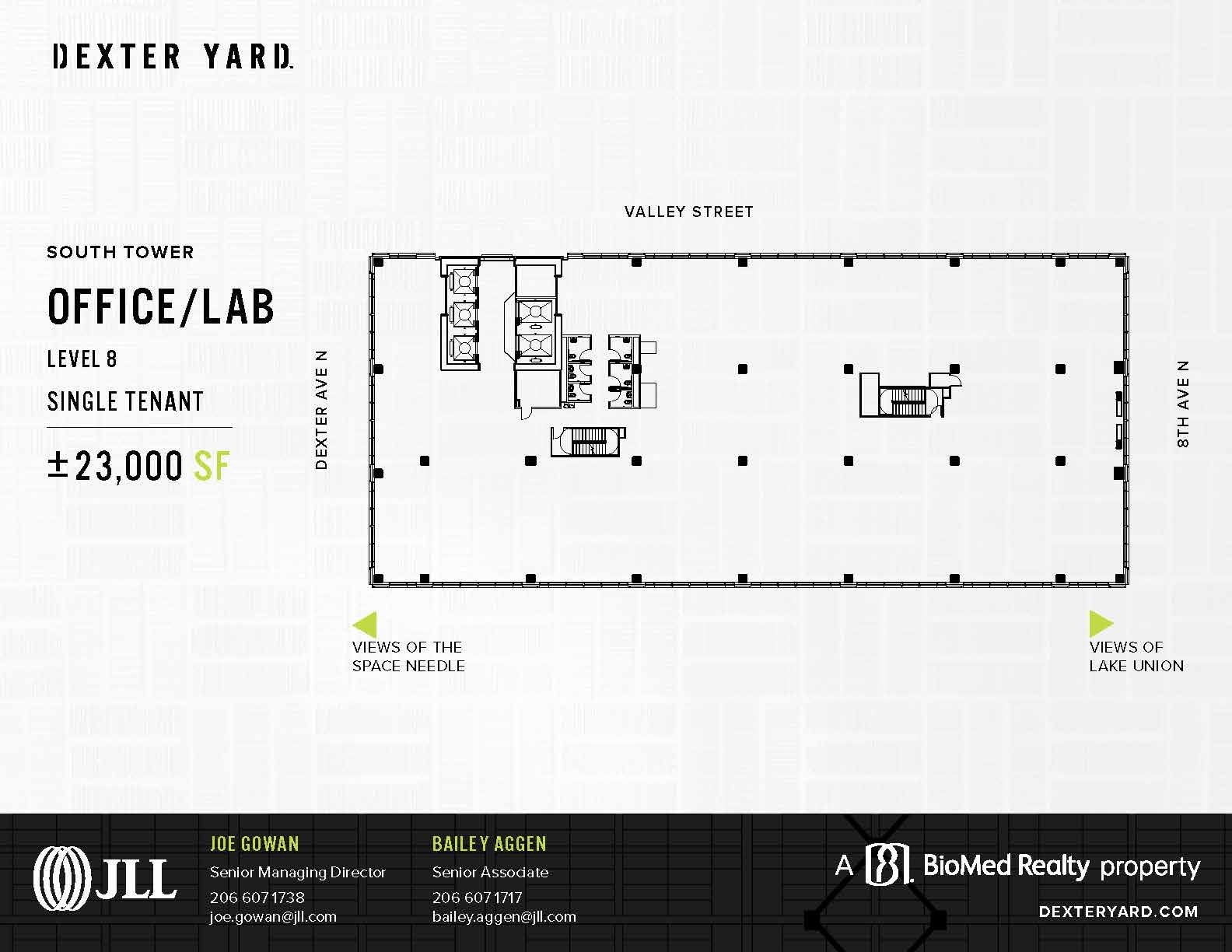 700 Dexter Ave N, Seattle, WA à louer Plan d’étage– Image 1 sur 1