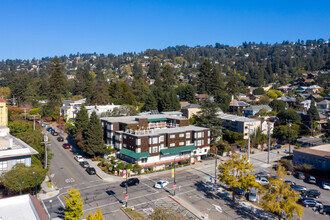 1385 Shattuck Ave, Berkeley, CA - VUE AÉRIENNE  vue de carte