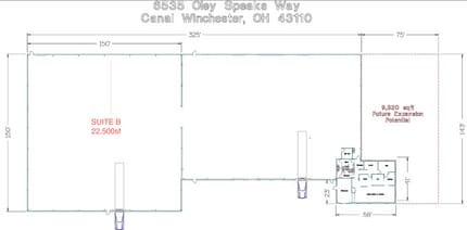 6535 Oley Speaks Way, Canal Winchester, OH à louer Plan d’étage– Image 1 sur 1