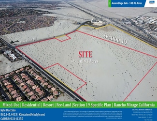 Plus de détails pour Desert Rose – Terrain à vendre, Rancho Mirage, CA